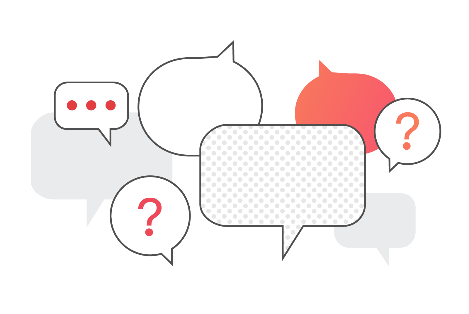 Ask questions to communicate effectively
